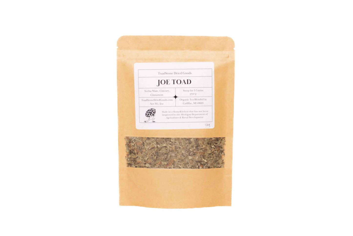 Joe Toad | Yerba Mate, Chicory, Cinnamon | Tea Blend