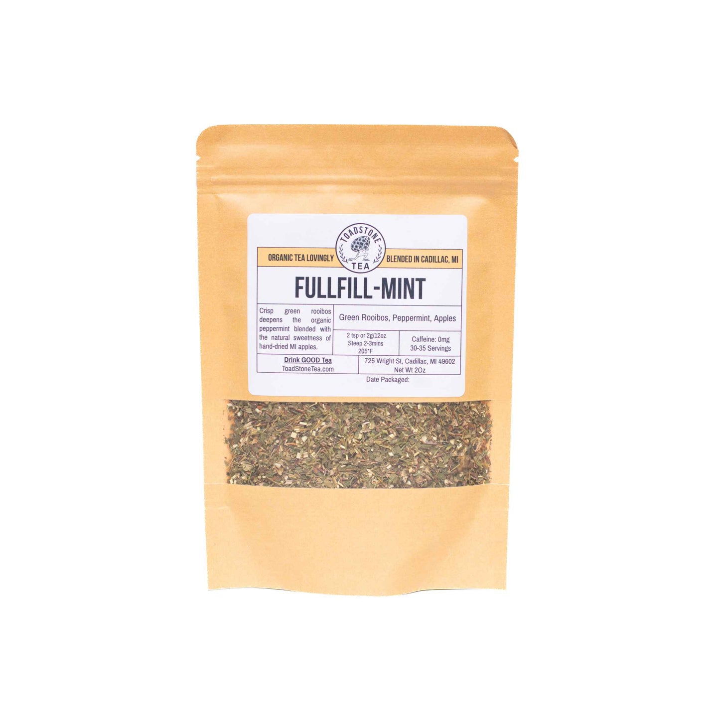 Fulfill-Mint | Green Rooibos, Apples, Peppermint | Tea Blend