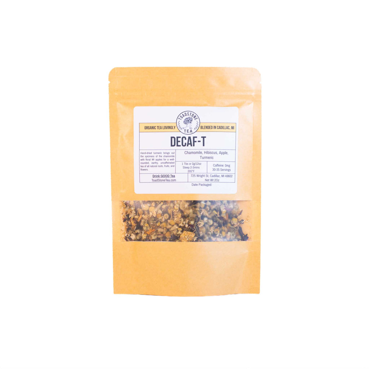Decaf-T | Chamomile, Hibiscus, Apples, Turmeric